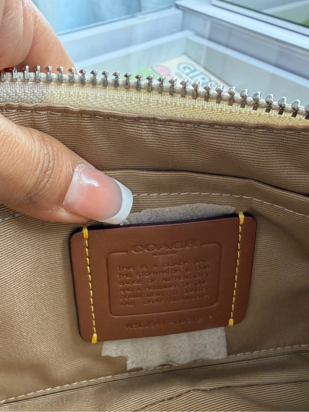 Coach Outlet Ashton Shoulder Bag With Newspaper Print - Picture 9 of 13